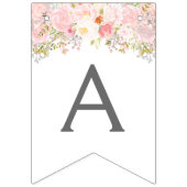 ピンクの赤面の吊り下げ式の旗、旗布、旗 バンティングフラッグ (第2の旗)