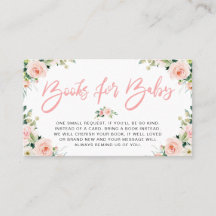 ピンクの赤面は花の本ベビーカードのための咲きます