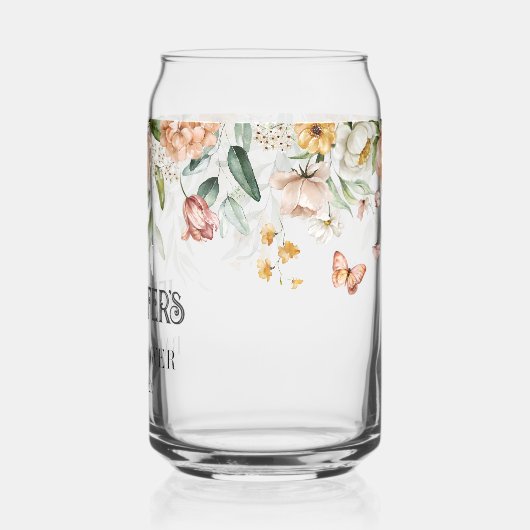 ピンクの赤面フローラドロップスペシャルマザー・トゥ・ビー&ファム ガラス缶 (左)