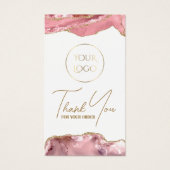 ピンクの赤面瑪瑙パッケージの挿入 (正面)