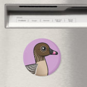 ピンクの足のガチョウ マグネット (インサイチュ (食洗機))