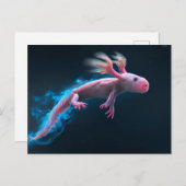 ピンクの軸索 ポストカード (正面/裏面)