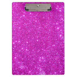 ピンクの輝きのグリッターのガーリーなクリップボード3 クリップボード