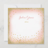 ピンクの輝きを追加 テキストを入力 (正面)