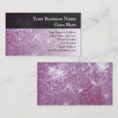 ピンクの輝き一見 名刺 (正面/裏面)