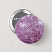 ピンクの輝き一見 缶バッジ (正面&裏面)