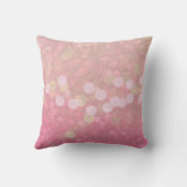 ピンクの輝き クッション (裏面)