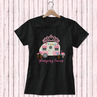 ピンクの輝く女王Tシャツ Tシャツ