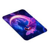 ピンクの輝く妖精の羽が輝く星 マグネット (右側)