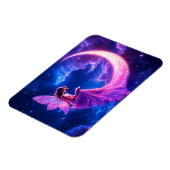 ピンクの輝く妖精の羽が輝く星 マグネット (左側)