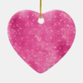 ピンクの輝く宝石飾り蝶の名前 セラミックオーナメント (裏面)