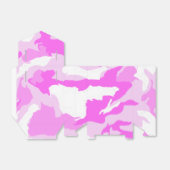 ピンクの迷彩アートワーク背景 フェイバーボックス (折り畳みなし)