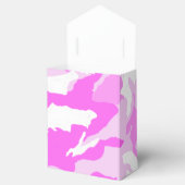 ピンクの迷彩アートワーク背景 フェイバーボックス (オープン)