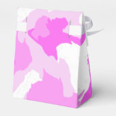 ピンクの迷彩アートワーク背景 フェイバーボックス (裏面サイド)