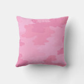 ピンクの迷彩枕 クッション (裏面)