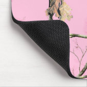 ピンクの迷彩柄のカムフラージュの狩りの女の子の実質のマウスパッド マウスパッド (コーナー)