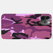 ピンクの迷彩柄 Case-Mate iPhoneケース (裏面(横))