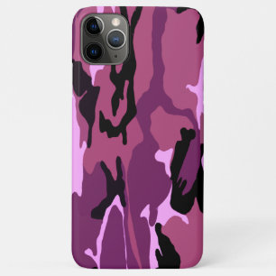 ピンクの迷彩柄 iPhone 11 PRO MAXケース