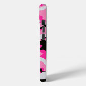 ピンクの迷彩模様 Case-Mate iPhoneケース (裏面 / 左)