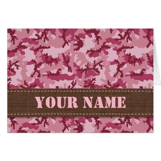 ピンクの迷彩 (正面横)