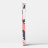 ピンクの迷彩:クラシックヴィンテージパターン Case-Mate iPhoneケース (裏面 / 左)