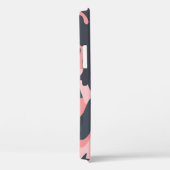 ピンクの迷彩:クラシックヴィンテージパターン Case-Mate iPhoneケース (裏面 / 右)