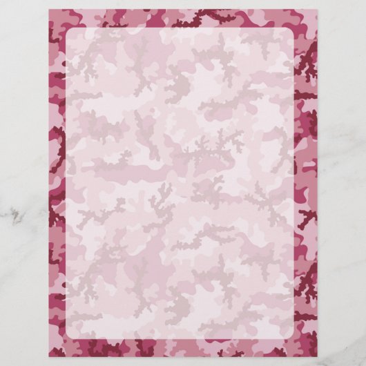 ピンクの迷彩 チラシ (裏面)