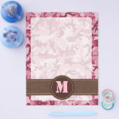 ピンクの迷彩 チラシ (シングル)