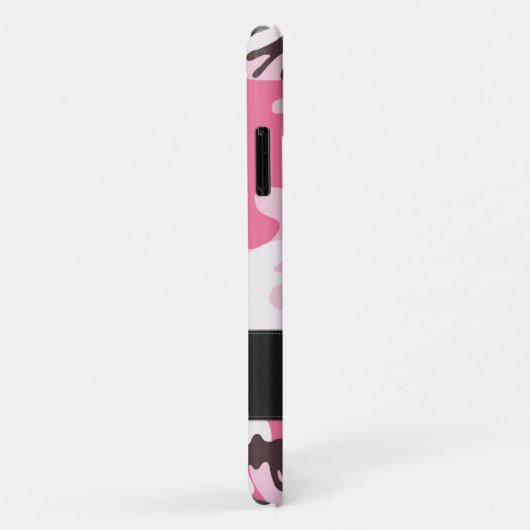 ピンクの迷彩 Case-Mate iPhoneケース (裏面/右)