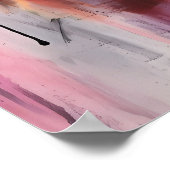 ピンクの都市 ポスター (角)