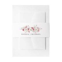 ピンクの野生の花のウェディング  