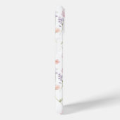 ピンクの野生の花の庭のモノグラム Case-Mate iPhoneケース (裏面 / 右)