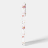 ピンクの野生の花の庭のモノグラム Case-Mate iPhoneケース (裏面 / 右)