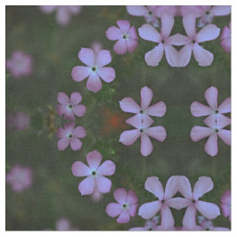ピンクの野花 ファブリック