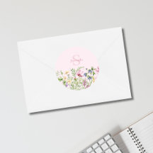 ピンクの野花 フローラル オーダーメイド 