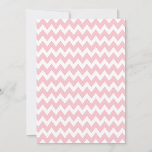 ピンクの金ゴールドのグリッターの第1誕生日の招待 招待状 (裏面)