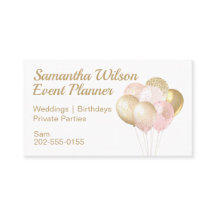 ピンクの金ゴールドバルーン