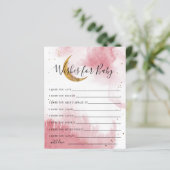 ピンクの金ゴールドムーン&スターがベビーカードを希望 (スタンド正面)