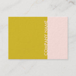 ピンクの金ゴールド モダン 名刺