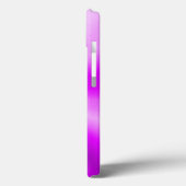 ピンクの金属デザインのステンレス鋼の一見 Case-Mate iPhoneケース (裏面 / 左)