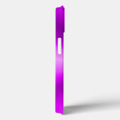 ピンクの金属デザインのステンレス鋼の一見 Case-Mate iPhoneケース (裏面 / 右)