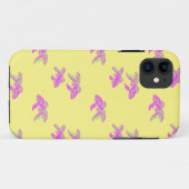 ピンクの金魚の柄 Case-Mate iPhoneケース (裏面(横))