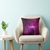 ピンクの銀河系の枕 クッション (椅子)
