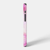 ピンクの銀河 iPhoneケース (左側面)