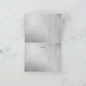 ピンクの銀製のダイヤモンドの輝きのガウンキンセアニェラ サンキューカード (内部)