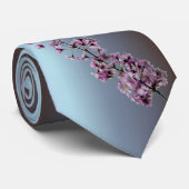 ピンクの開花の桜 ネクタイ (ロール)