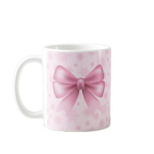 ピンクの雪と弓