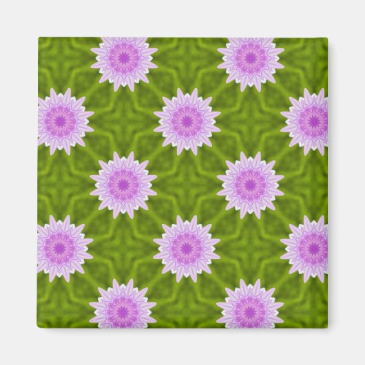 ピンクの雪 マグネット (正面)