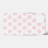 ピンクの雪 Case-Mate iPhoneケース (裏面 (横))