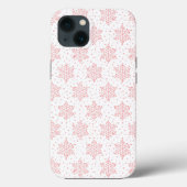 ピンクの雪 Case-Mate iPhoneケース (裏面)